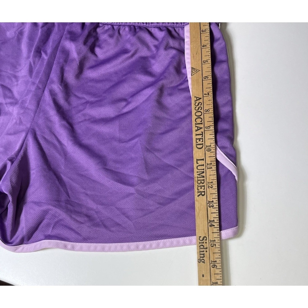 Adidas Shorts Women X-Large Running Purple Elastic Waist Drawstring Lightweight‎ - Picture 6 of 6